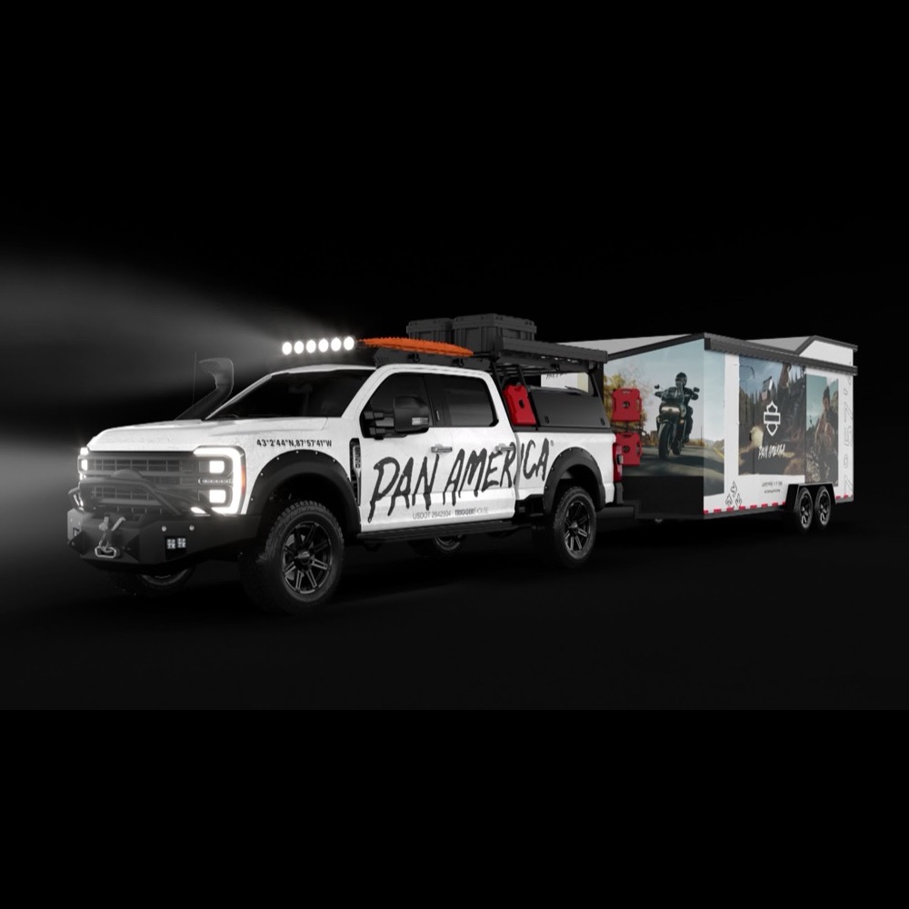 Harley-Davidson PanAm Adventure Truck