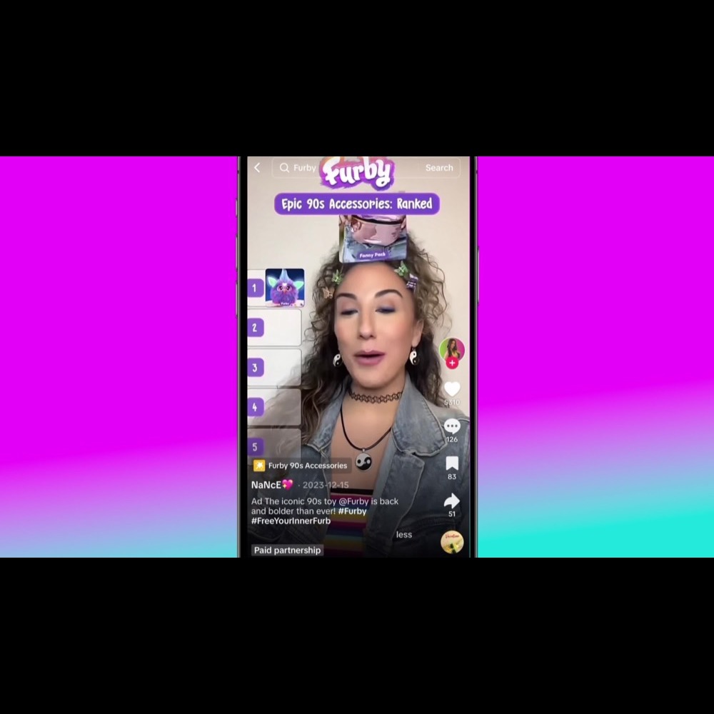 Hasbro - Furby's Back Press Tour